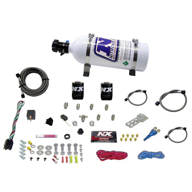 Nitrous Express ALL SPORT COMPACT EFI SINGLE NOZZLE SYSTEM (35-50-75 HP) WITH 5LB BOTTLE NX-20923-05