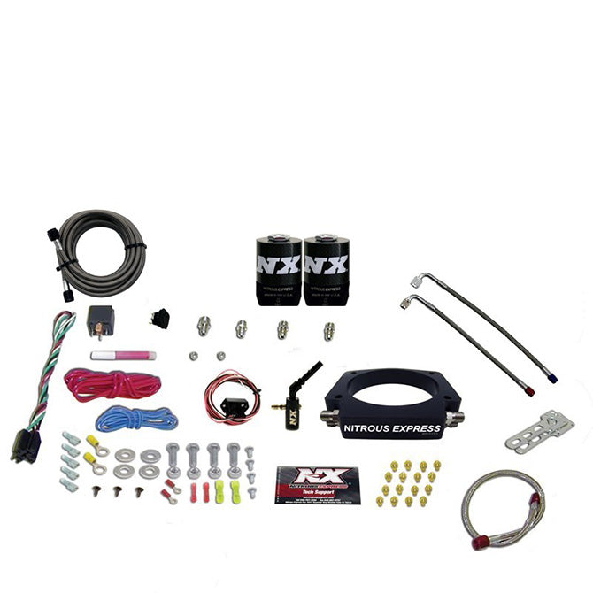 Nitrous Express 2014-NEWER GM 6.2L TRUCK NITROUS PLATE SYSTEM (35-300HP) WITHOUT BOTTLE NX-20937-00