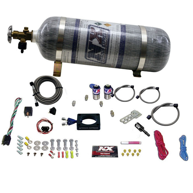 Nitrous Express DODGE DART 1.4L Turbo PLATE SYSTEM (35-100HP) WITH COMPOSITE BOTTLE NX-20941-12