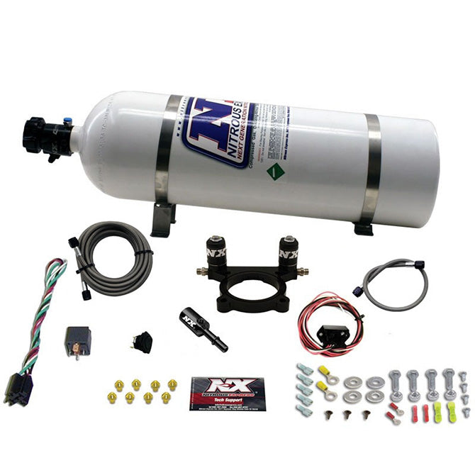 Nitrous Express DODGE DART 2.0L PLATE SYSTEM (35-100HP) WITH 15LB BOTTLE NX-20942-15