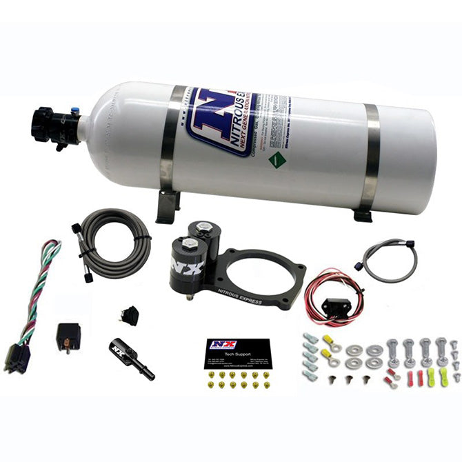 Nitrous Express Dodge Hellcat Nitrous Plate System W/ 15lb Bottle NX-20943-15