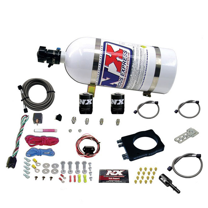 Nitrous Express DODGE HEMI PLATE SYSTEM (50-400HP) W/ 10LB BOTTLE NX-20944-10