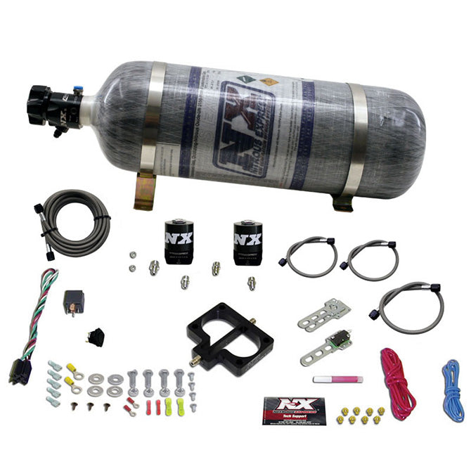 Nitrous Express DODGE TBI PLATE SYSTEM (MAGNUM ENGINE) W/ COMPOSITE BOTTLE NX-20945-12