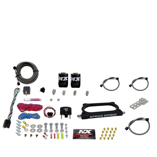 Nitrous Express GT500 NITROUS PLATE SYSTEM (50-250HP) WITHOUT BOTTLE NX-20949-00