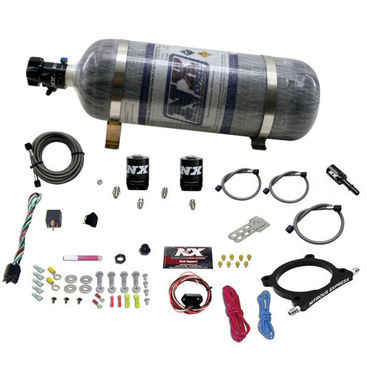 Nitrous Express 5.0 COYOTE HIGH OUTPUT PLATE SYSTEM (50-250HP) W/ 12LB BOTTLE NX-20951-12