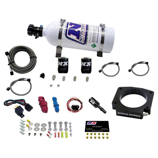 Nitrous Express NITROUS PLATE SYSTEM- GT350 5.2L - 5LB BOTTLE NX-20953-05