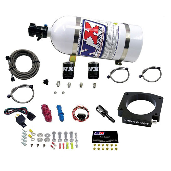 Nitrous Express NITROUS PLATE SYSTEM- GT350 5.2L - 10LB BOTTLE NX-20953-10