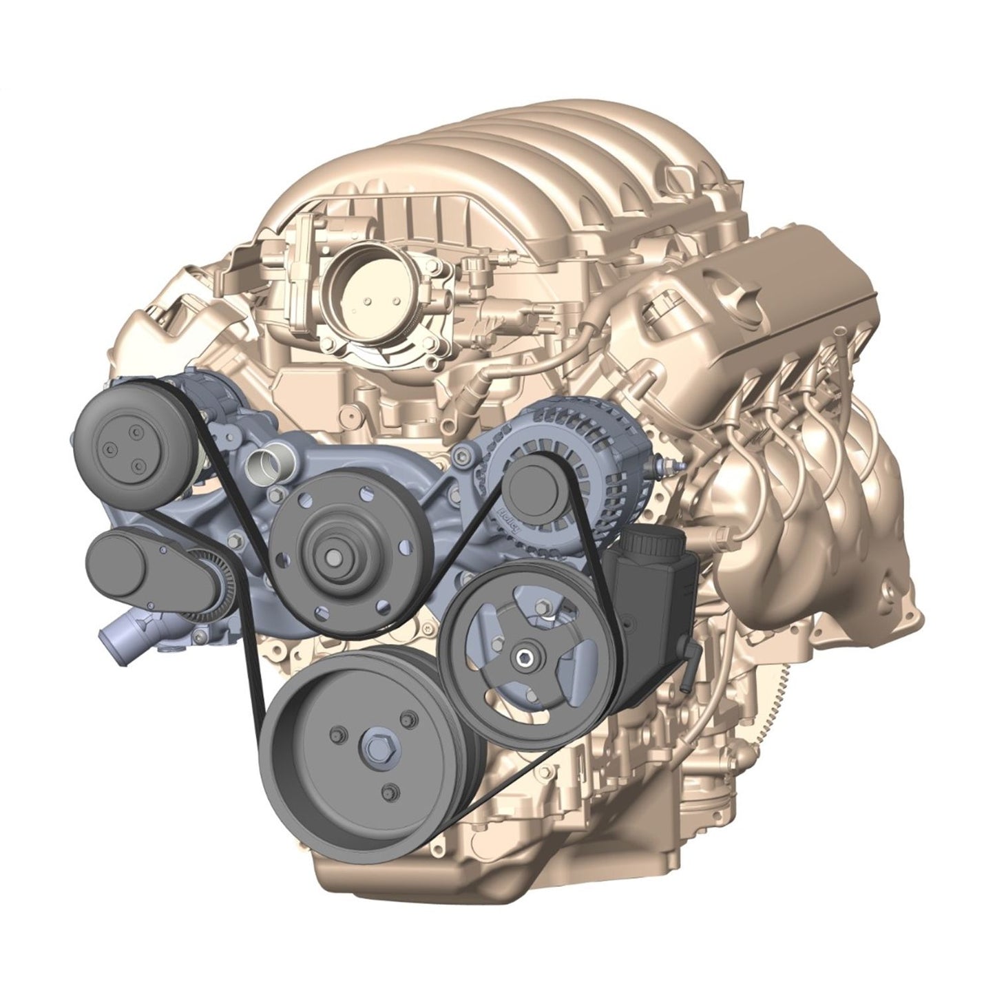 Holley Accessory Drive System Kit 20-180P