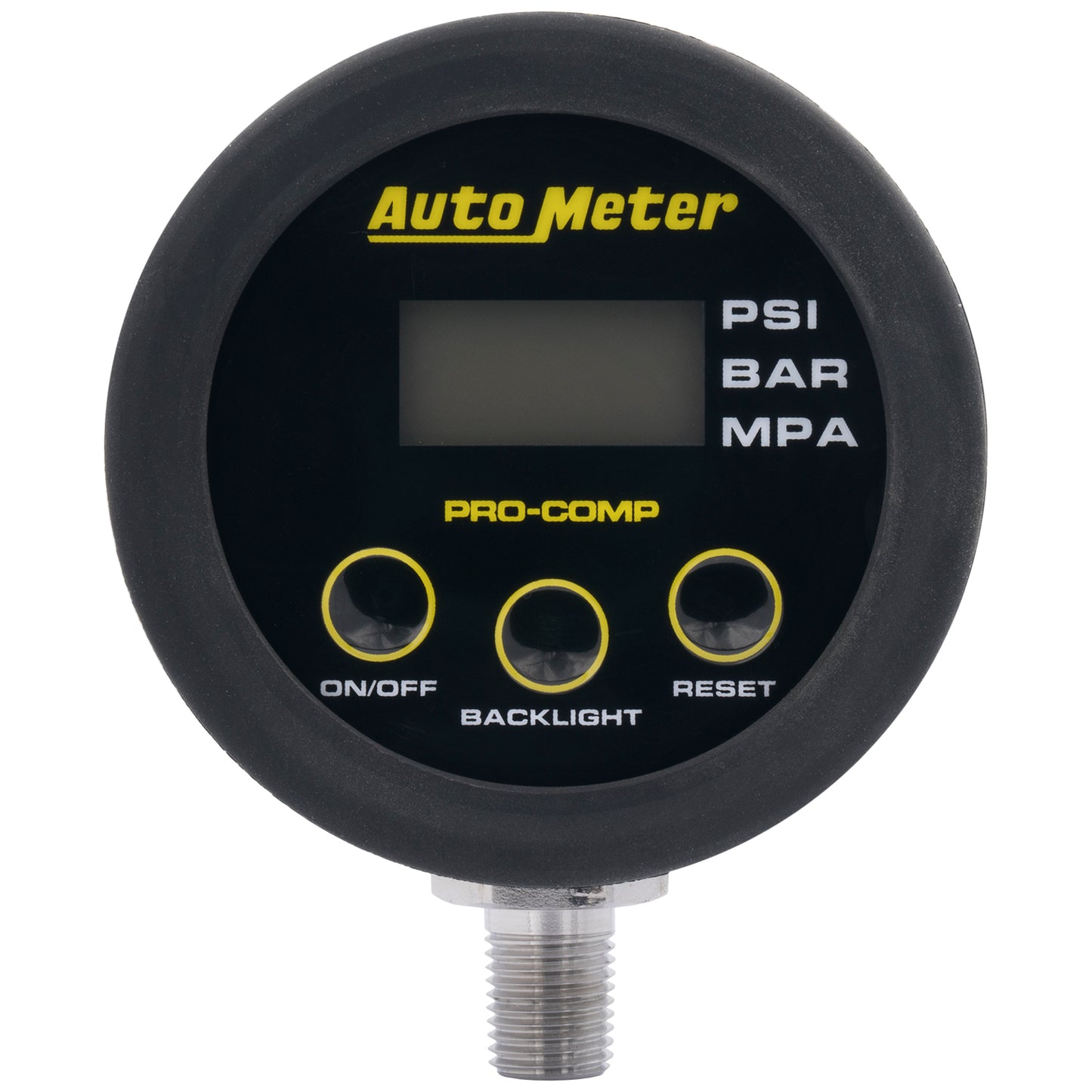 AutoMeter GAUGE HEAD ONLY TIRE PRESS 50 PSI / 3.45 BAR RACE DIGITAL BACKLIT W/ MEM PRO-COMP 2167