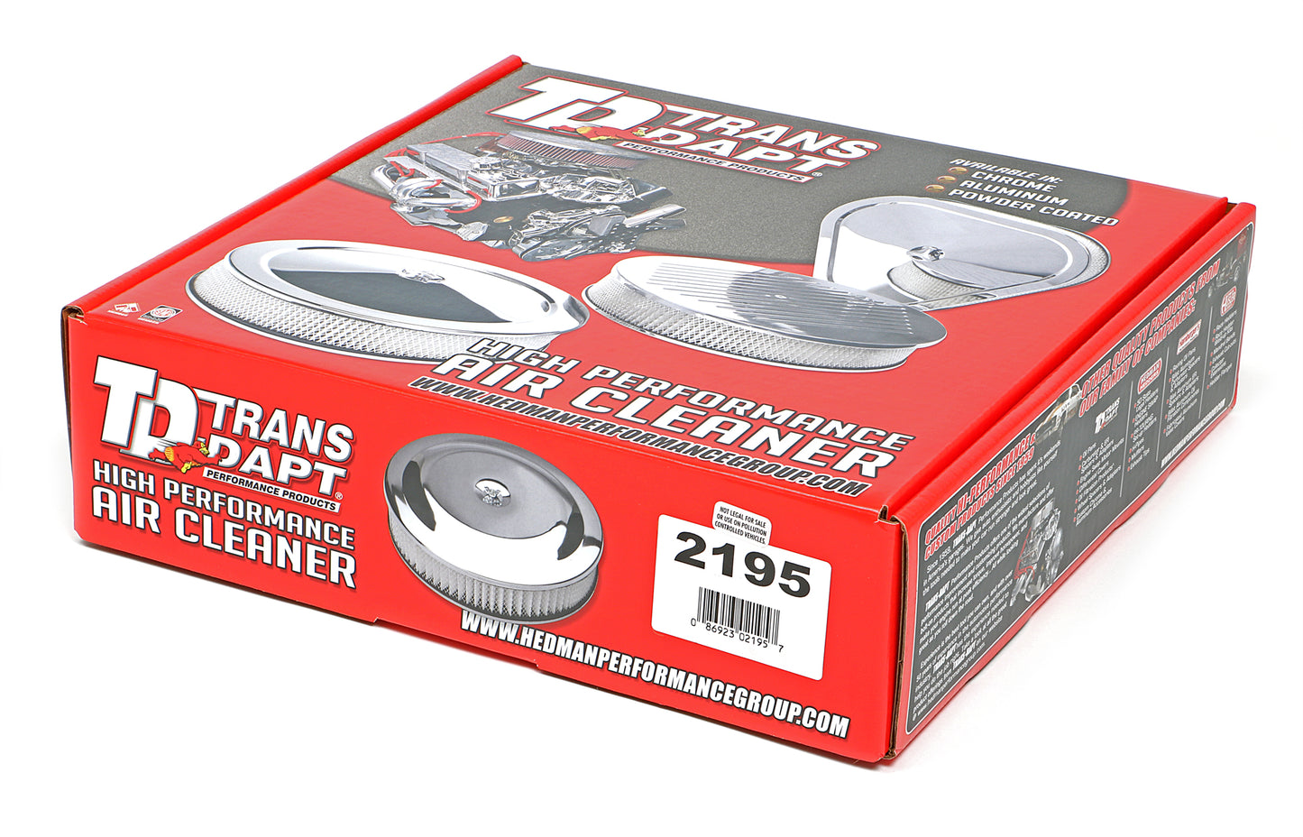 Trans-Dapt Performance Muscle Car Style Air Cleaners Sets 2195