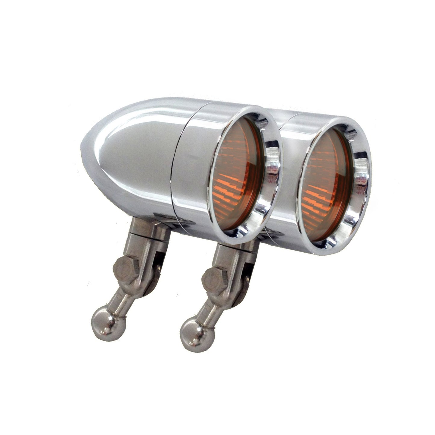 Lazer Star Lights 20 WATT AMBER MICRO B POLISHED HD HANDLEBAR MOUNT LSK3120A-H