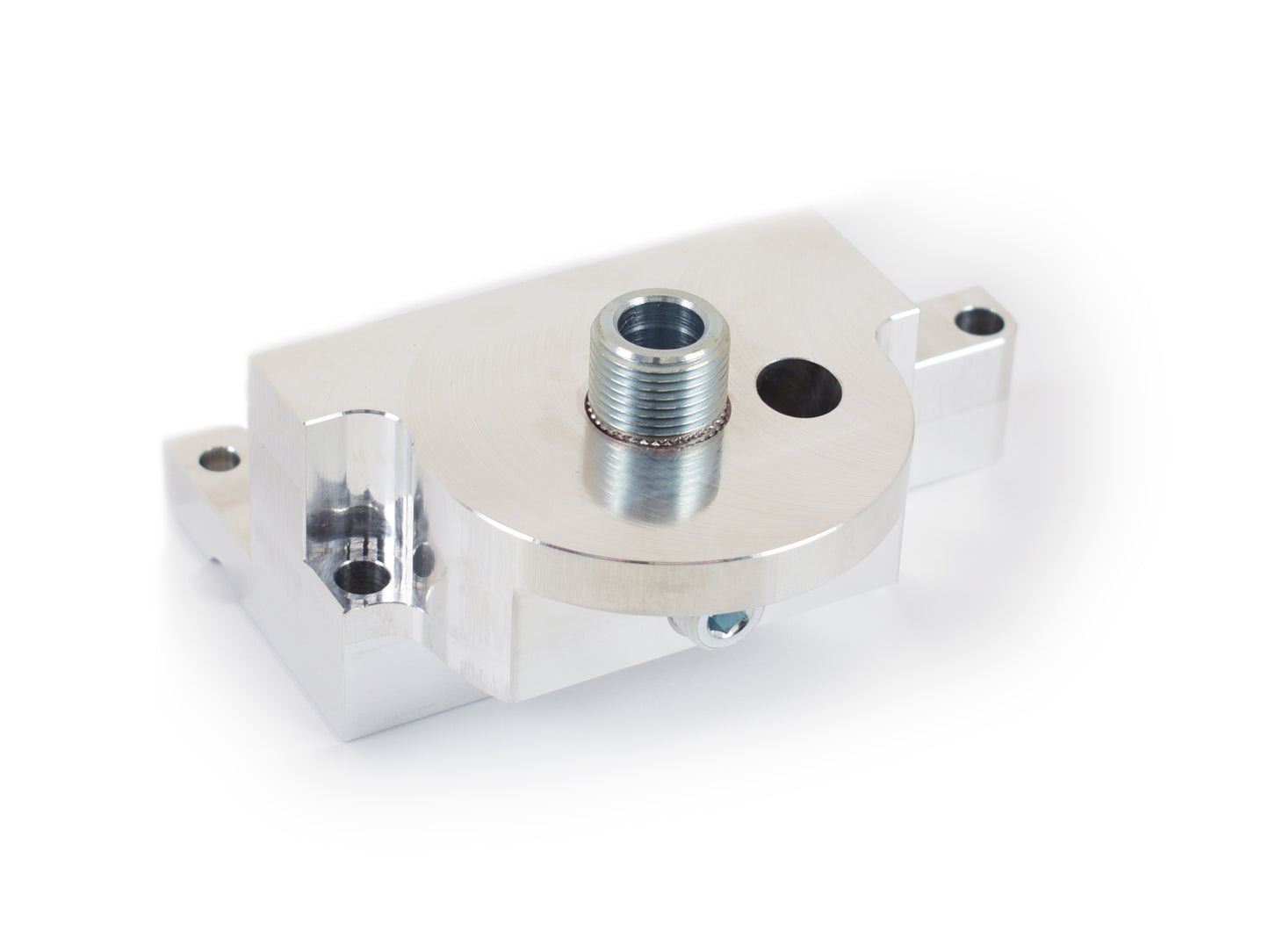 Canton 22-631 Billet Aluminum Oil Filter Mount For Chevy LS1