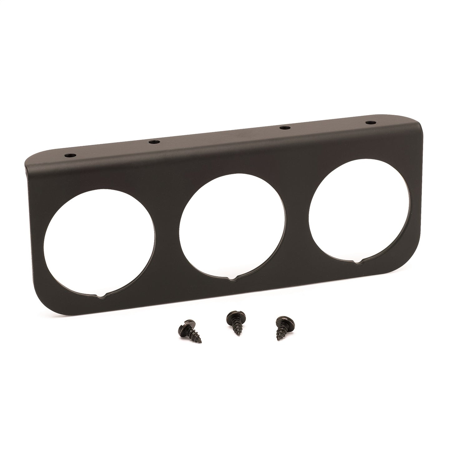 AutoMeter GAUGE MOUNTING PANEL TRIPLE 2-1/16 in. BLACK ALUMINUM 2238