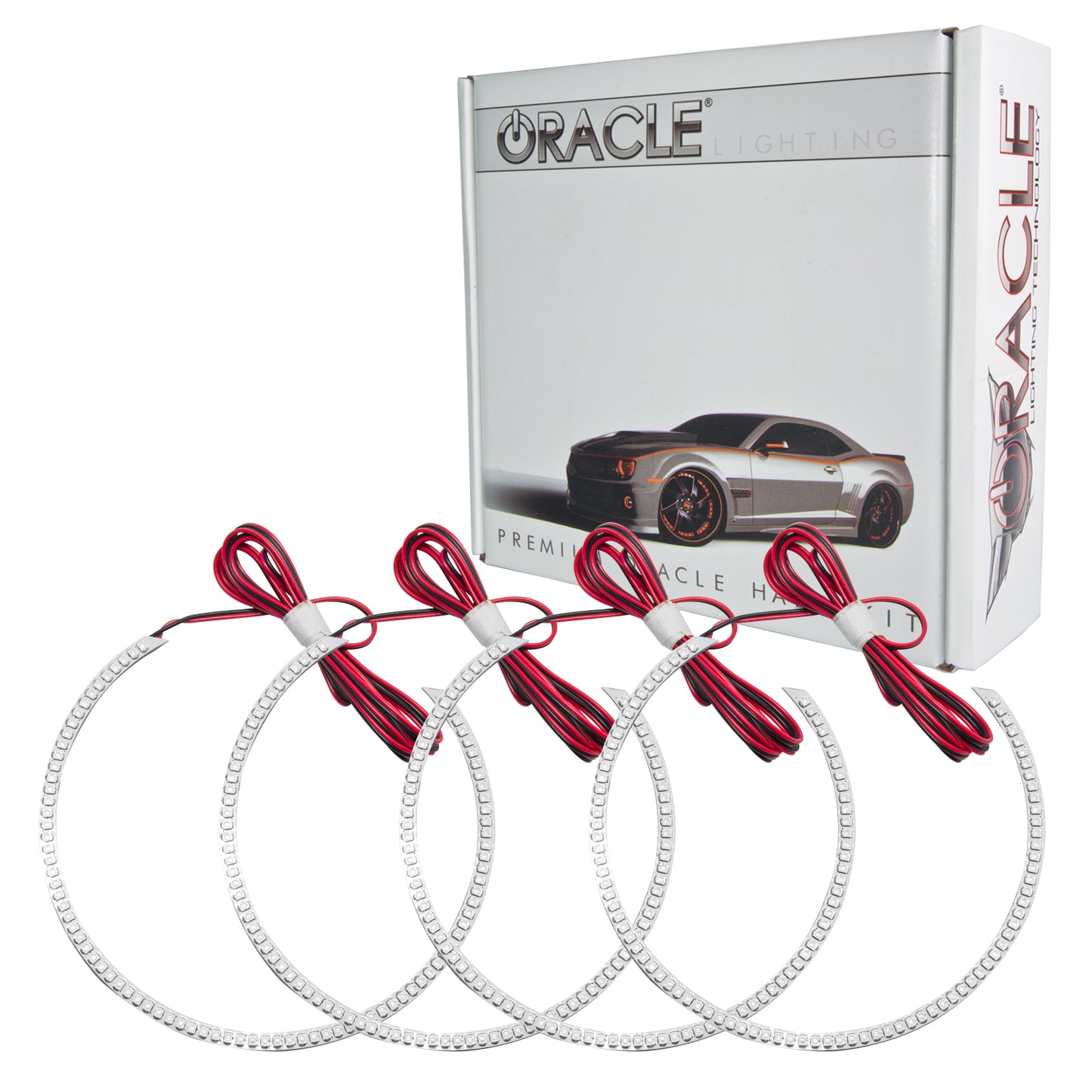 Oracle Lighting 2240-001 - Dodge Challenger 2008-2014 ORACLE LED Halo Kit (NonProjectorHL)