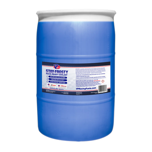 VP Racing Stay Frosty Race-Ready Coolant 54Gallon Drum 2254