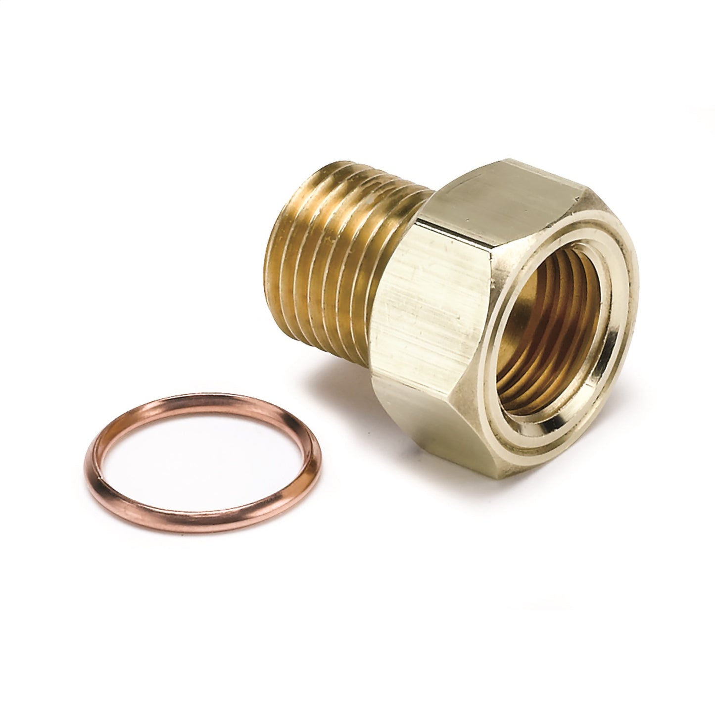AutoMeter FITTING ADAPTER M16X1.5 MALE BRASS FOR MECH. TEMP. GAUGE 2275