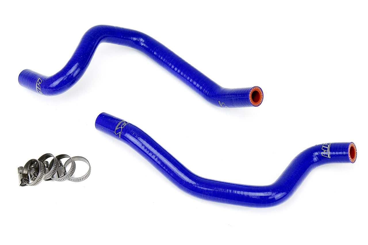 HPS Performance 3-ply Reinforced Silicone Replace OEM Rubber Heater Coolant Hoses 57-1802-BLUE