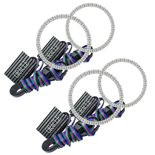 Oracle Lighting 2330-334 - Maserati GranTurismo 2007-2014 ORACLE ColorSHIFT Halo Kit