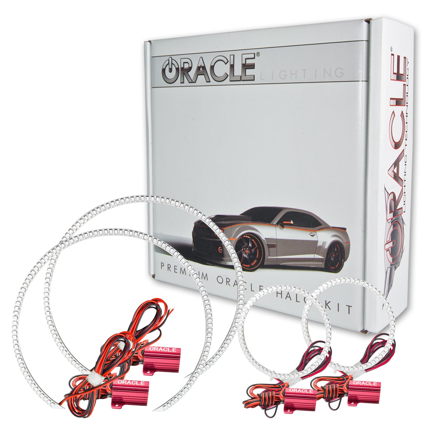 Oracle Lighting 2332-001 - Jeep Liberty 2008-2013 ORACLE LED Halo Kit