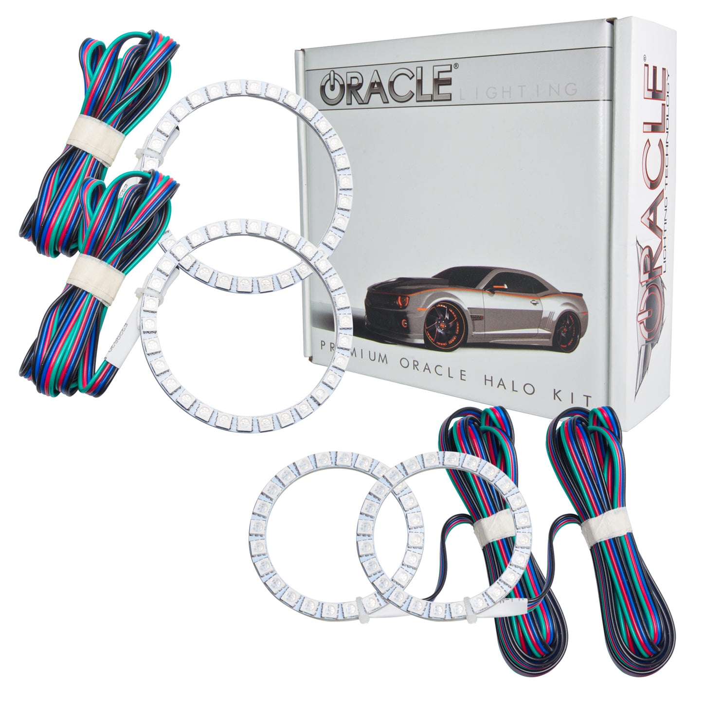 Oracle Lighting 2350-330 - Infiniti QX56 2011-2013 ORACLE ColorSHIFT Halo Kit