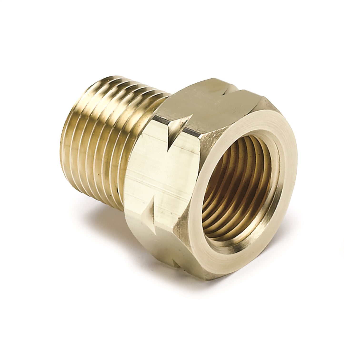 AutoMeter FITTING ADAPTER 3/8 in. NPT MALE BRASS FOR AUTO GAGE MECH. TEMP. 2370