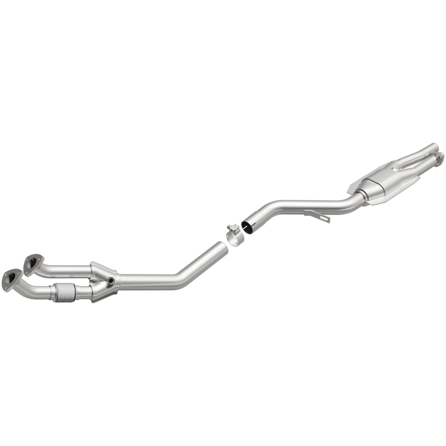 MagnaFlow 1989-1992 BMW 525i Standard Grade Federal / EPA Compliant Direct-Fit Catalytic Converter MAGNAFLOW-23807