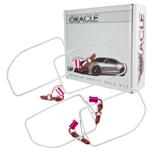 Oracle Lighting 2383-001 - Ford F250/350 2011-2016 ORACLE LED Halo Kit (Square Ring Design)