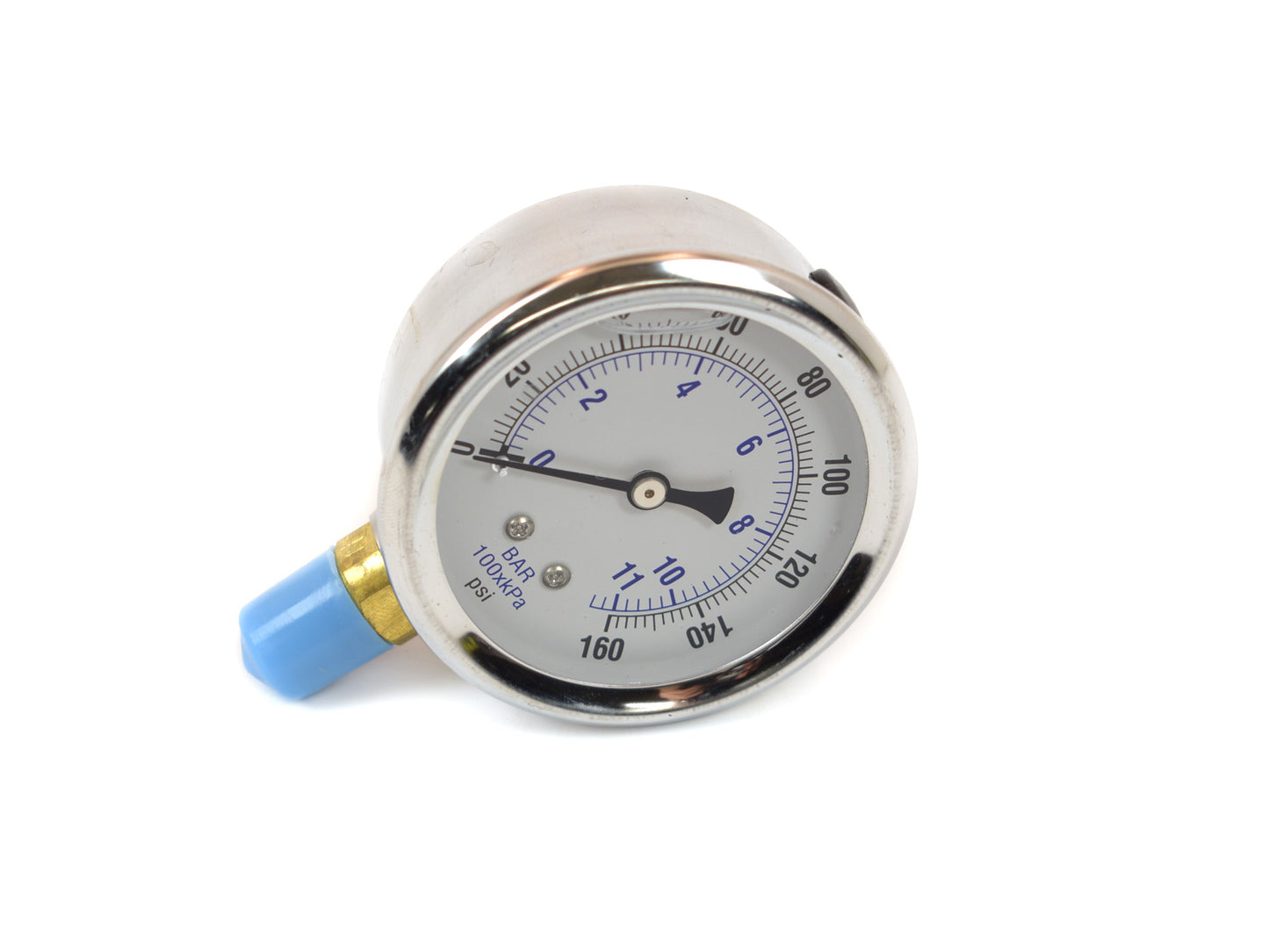 Canton 24-500 Accusump Liquid Filled SS Gauge 0-160 Psi