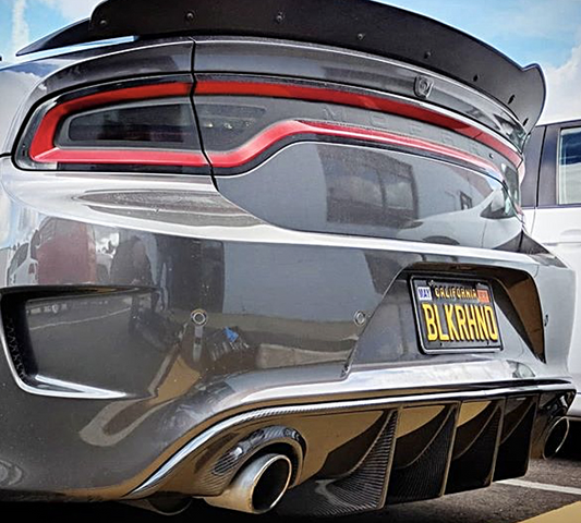 Dodge Charger Rear Diffuser 2015-2020 Carbon Fiber