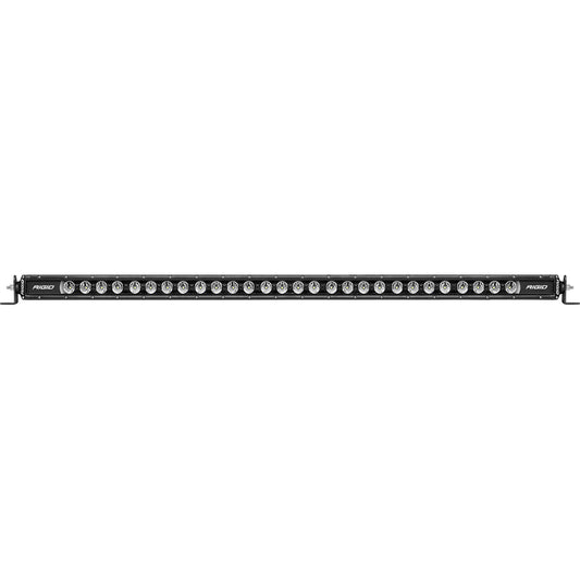 RIGID Industries Radiance Plus SR-Series Single Row LED Light Bar With 8 Backlight Options: Red Green Blue Light Blue Purple Amber White Or Rotating 40 Inch Length 240603