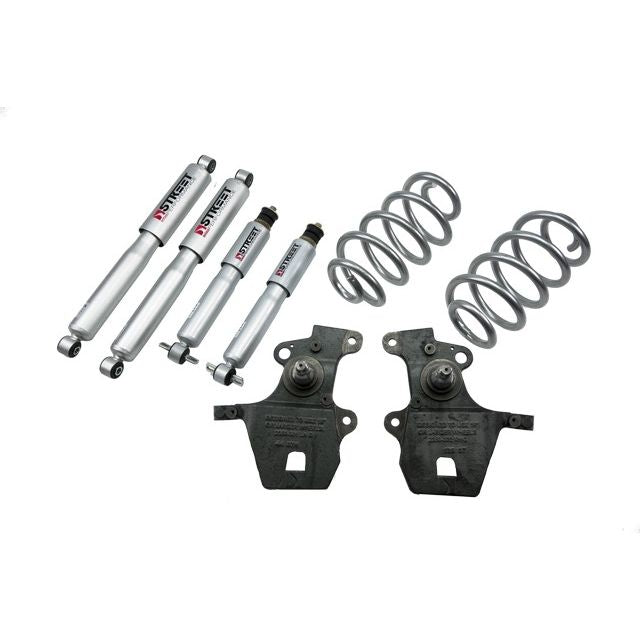 BELLTECH 932SP LOWERING KITS Front And Rear Complete Kit W/ Street Performance Shocks 1997-2002 Ford Expedition/Navigator (2WD w/ Factory Rear Coil Springs) 2 in. F/3 in. R drop W/ Street Performance Shocks