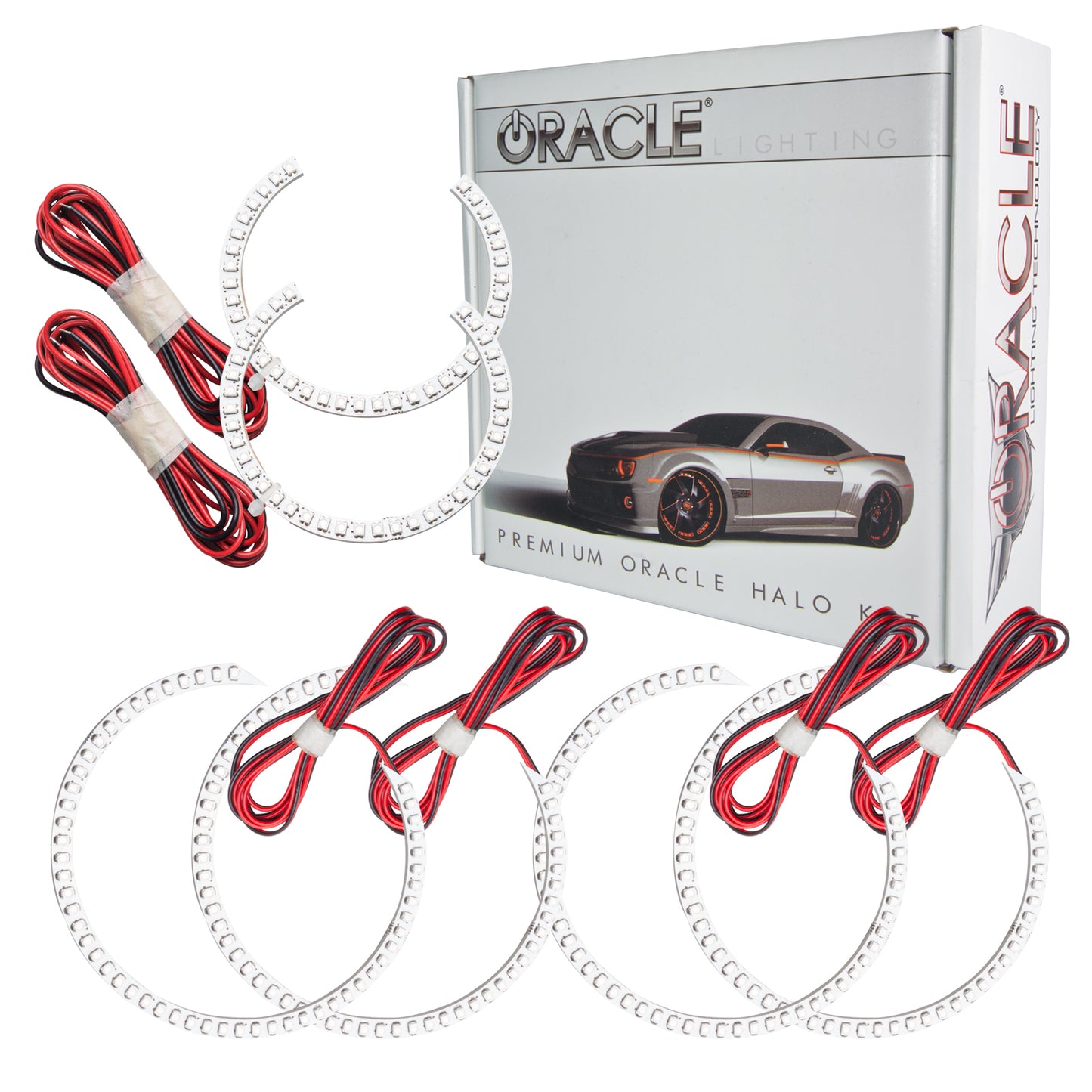 Oracle Lighting 2421-001 - Mazda 3 2004-2009 ORACLE LED Halo Kit