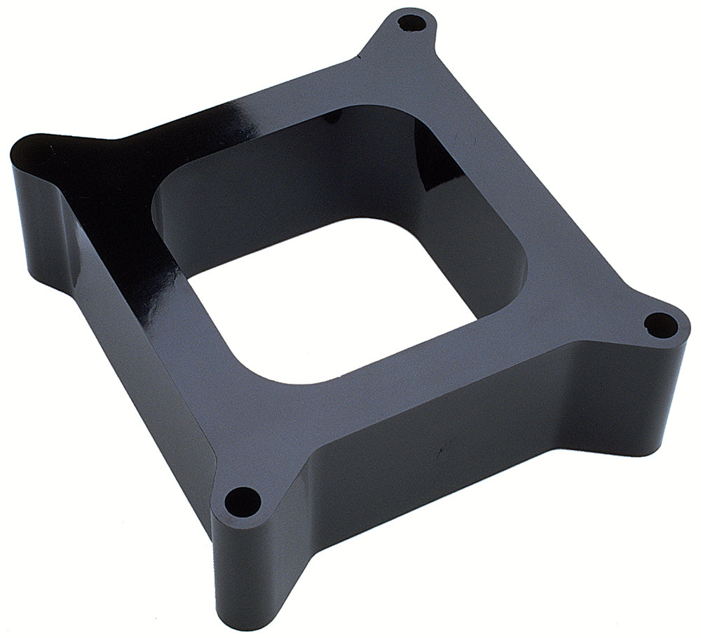 Trans-Dapt Performance 2 In. Holley 4Bbl Spacer - Open- Plastic Phenolic Carburetor Spacer 2461