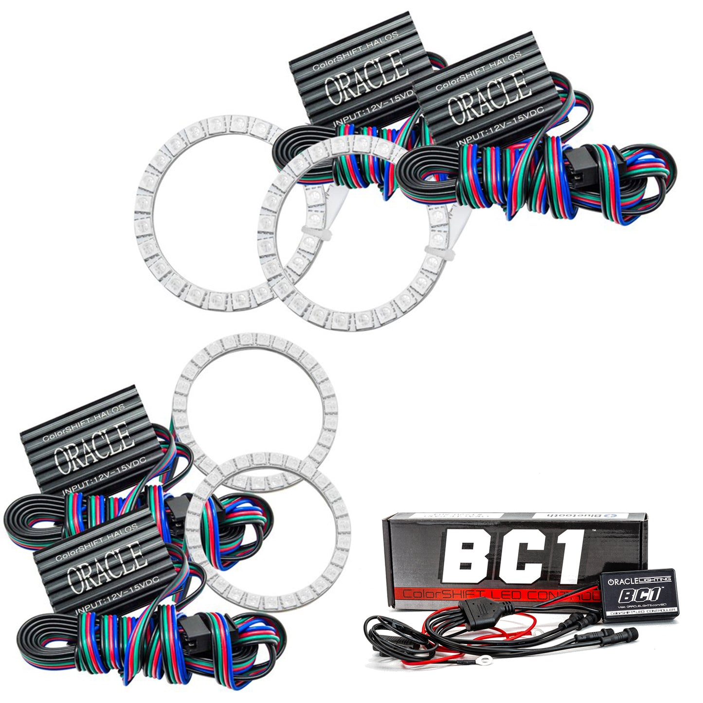 Oracle Lighting 2503-335 - Headlight Halo Ring Emitter Set