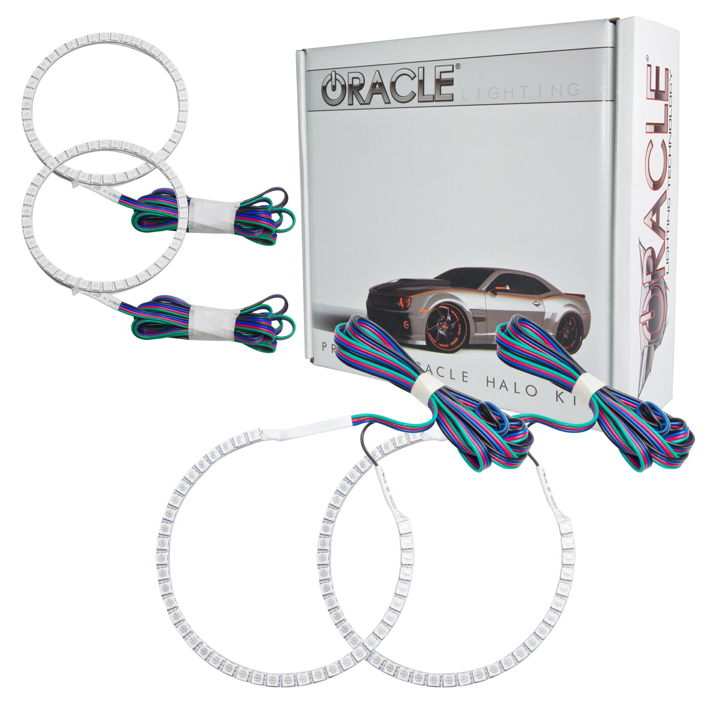 Oracle Lighting 2507-334 - Pontiac G8 2008-2010 ORACLE ColorSHIFT Halo Kit