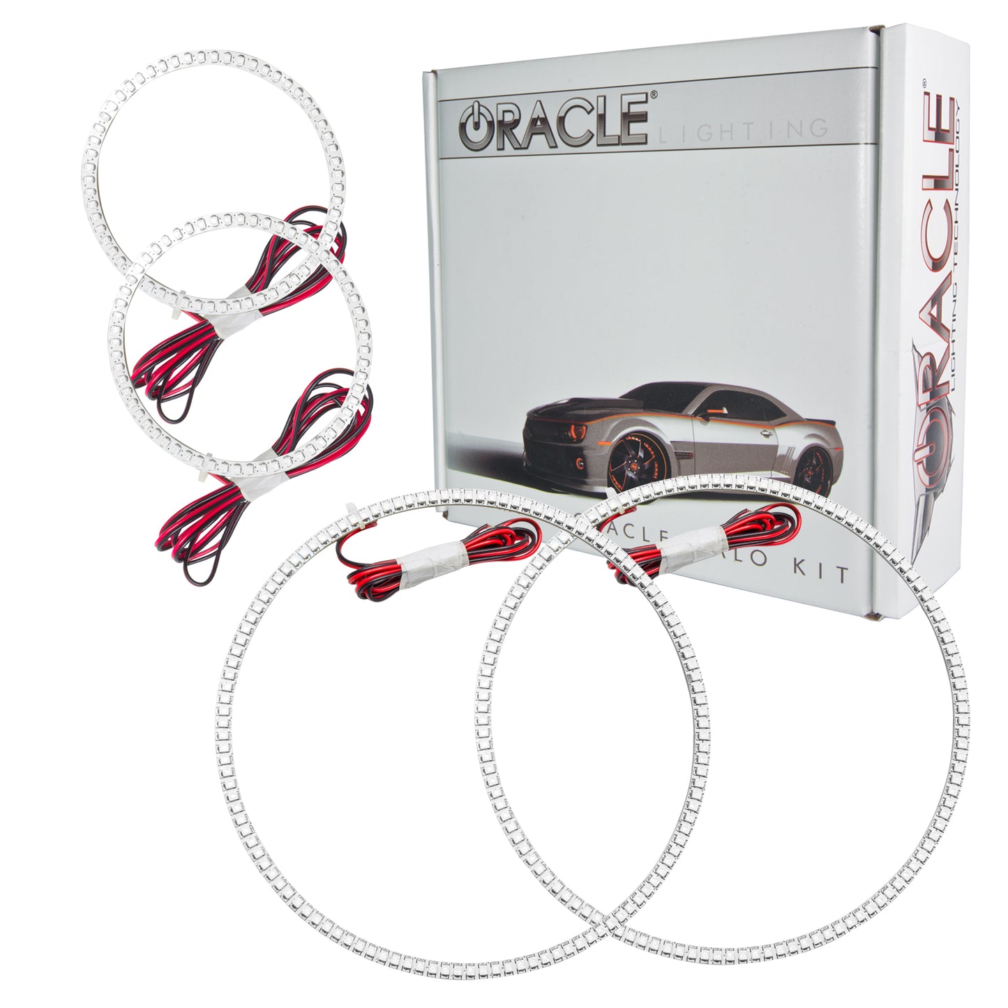 Oracle Lighting 2510-001 - Porsche Cayenne 2003-2006 ORACLE LED Halo Kit