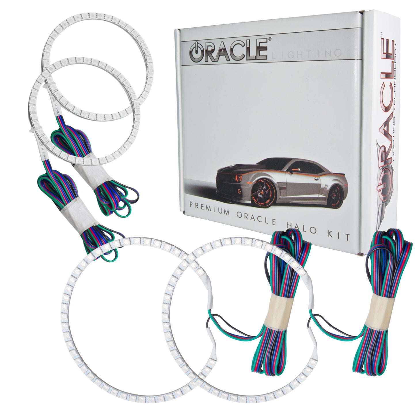 Oracle Lighting 2516-334 - Subaru WRX 2004-2005 ORACLE ColorSHIFT Halo Kit