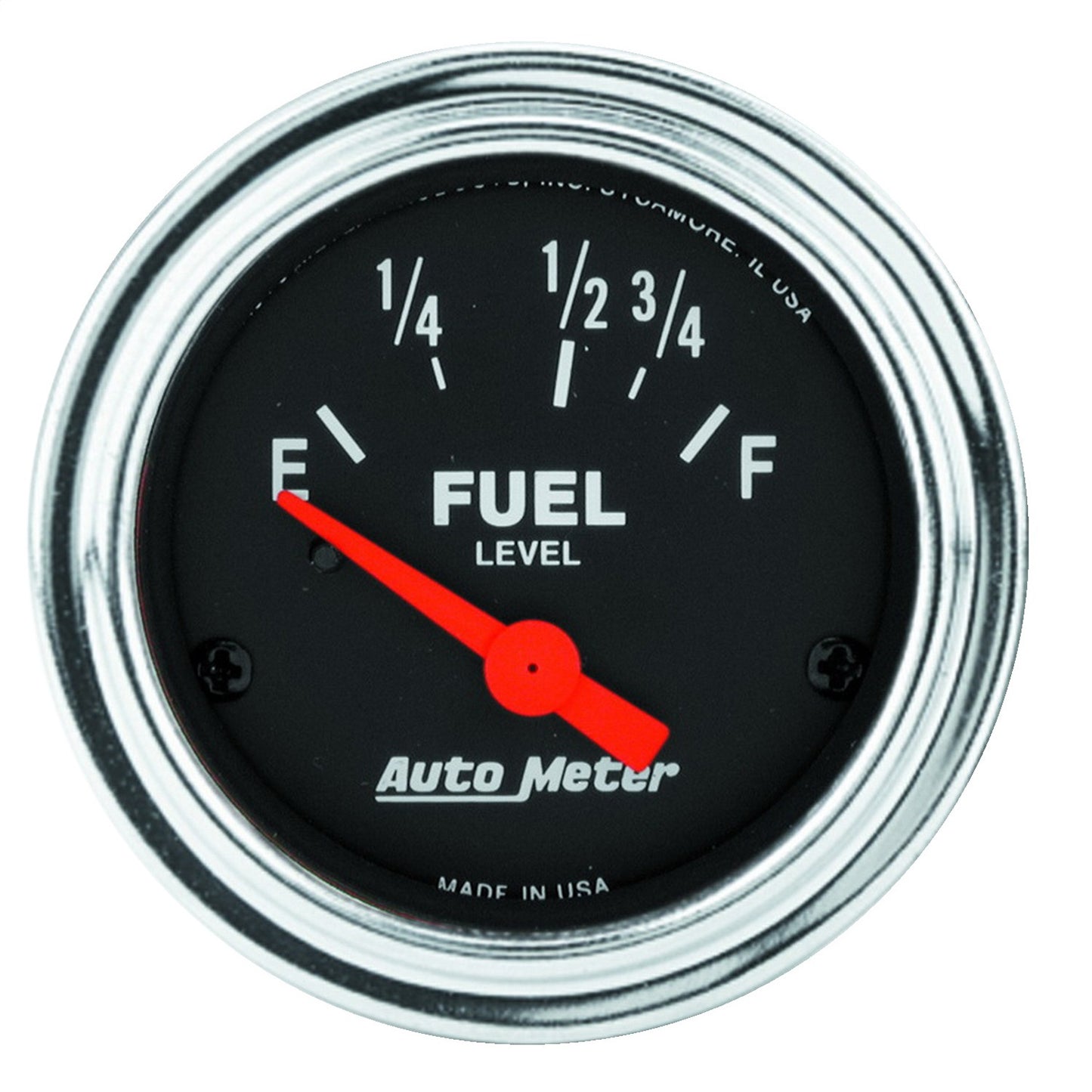 AutoMeter 2-1/16 in. FUEL LEVEL 16-158 O TRAD. CHROME 2518