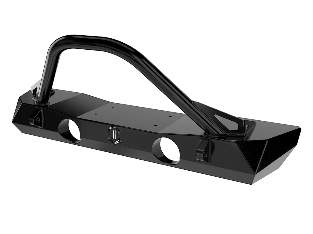 ICON Impact Series Offroad Armor 07-18 JK PRO FRONT BUMPER W/ BAR 25212
