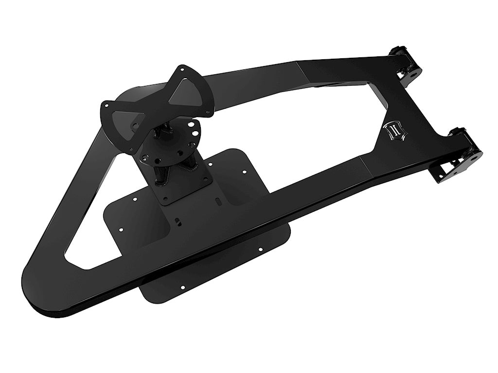 ICON Impact Series Offroad Armor 07-18 JK BODY MNT TIRE CARRIER KIT 25226