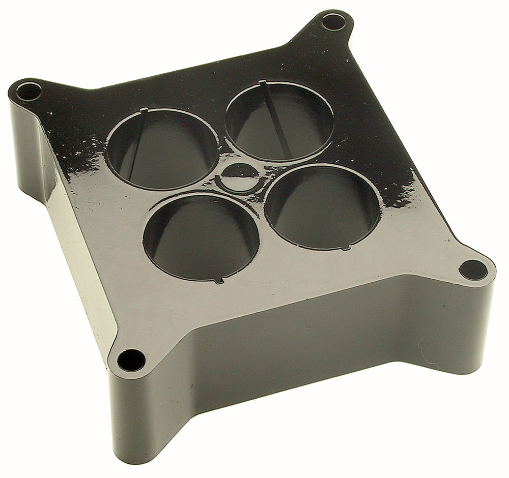 Trans-Dapt Performance 2 In. Holley 4Bbl Square Bore- Plastic Phenolic Swirl-Torque Spacer 2532