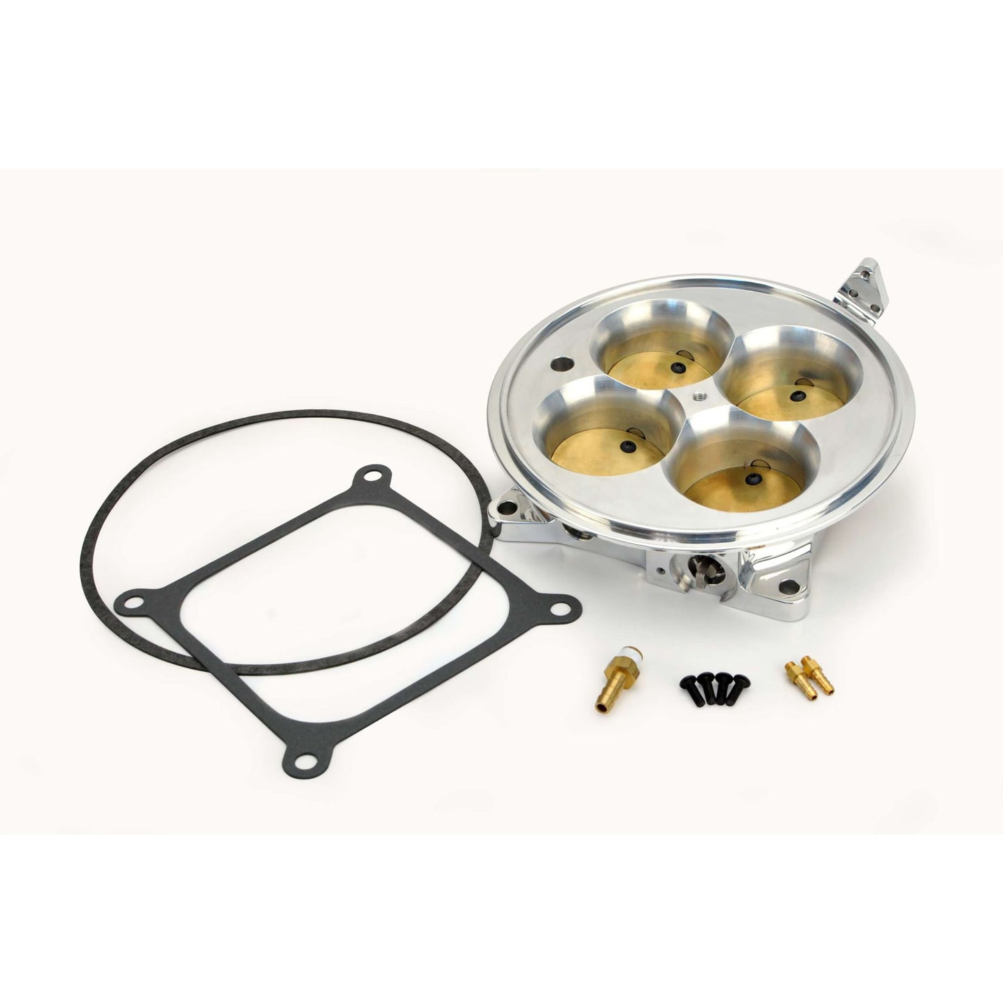 FAST Polished 4150 Flange Air Only Throttle Body for Multiport Injection EFI Systems 307603P