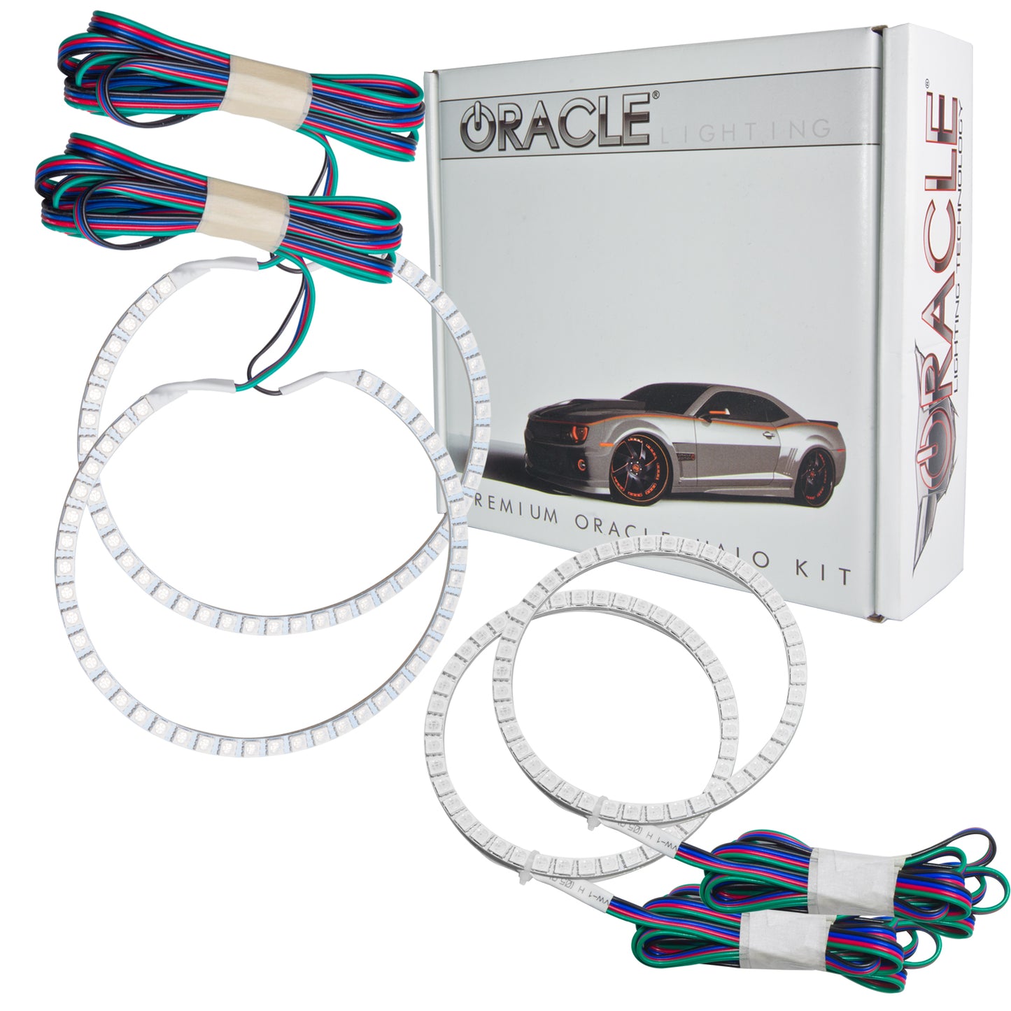 Oracle Lighting 2626-333 - BMW 7 Series 2006-2008 ORACLE ColorSHIFT Halo Kit