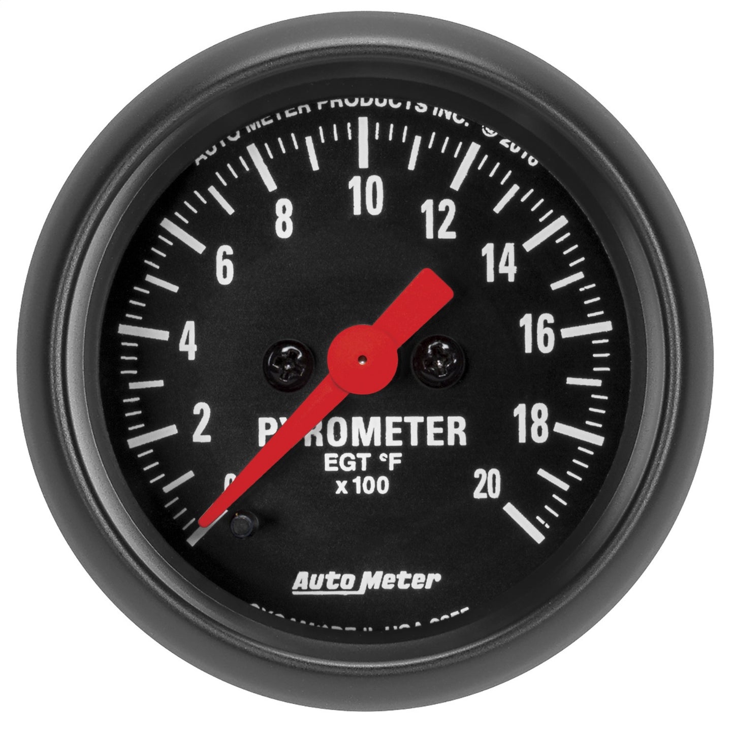 AutoMeter 2-1/16 in. PYROMETER 0-2000 Fahrenheit Z-SERIES 2655