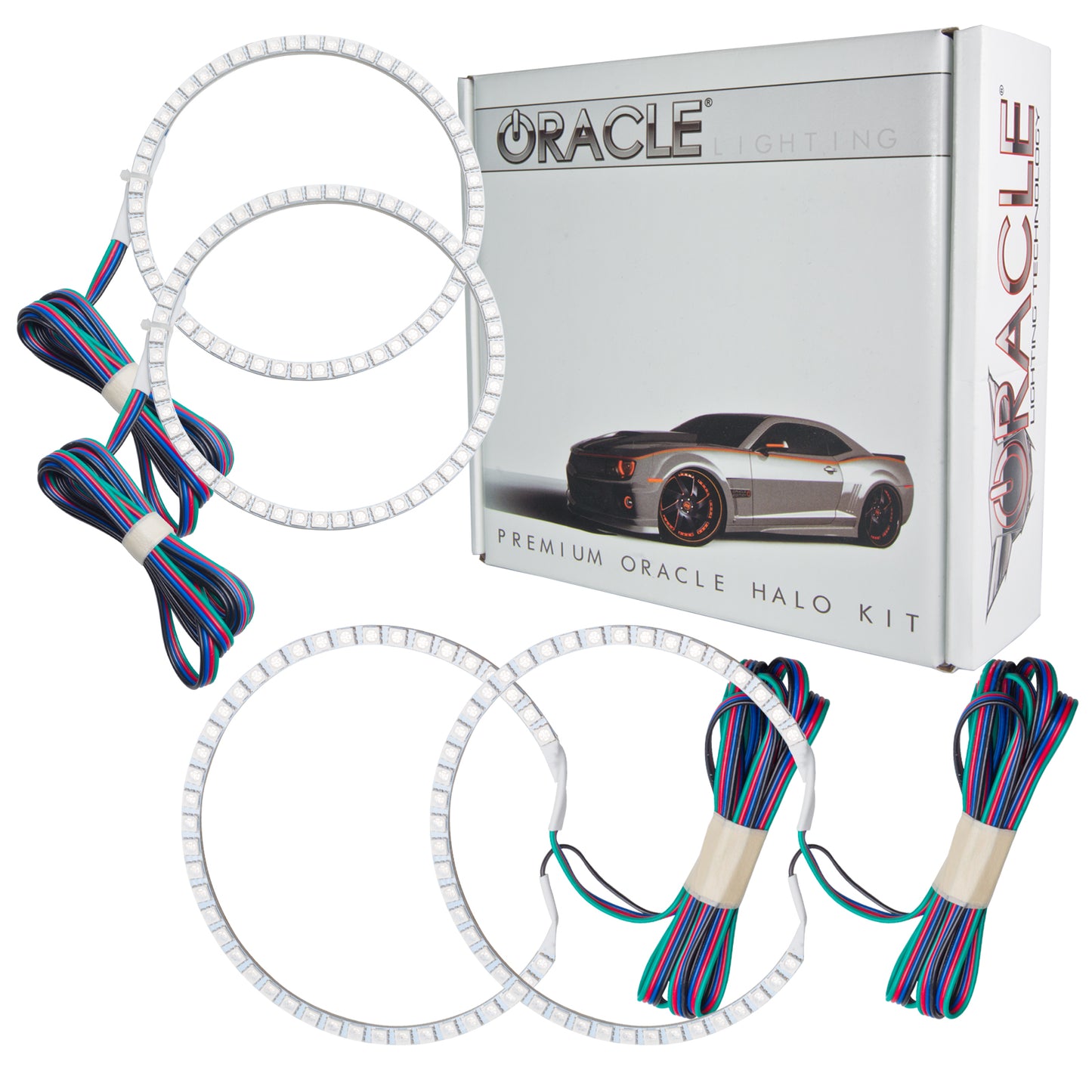 Oracle Lighting 2673-334 - Nissan Armada 2008-2015 ORACLE ColorSHIFT Halo Kit
