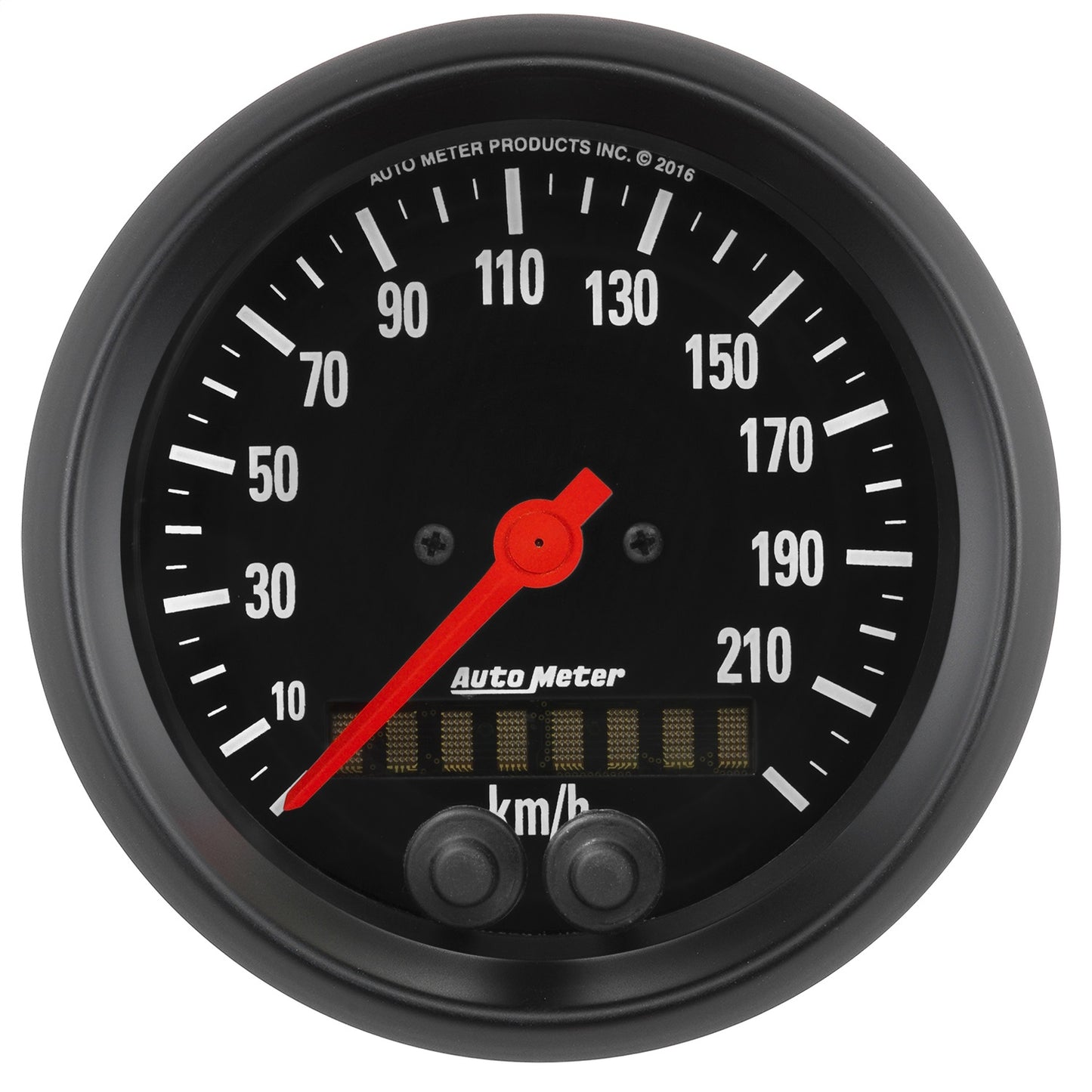 AutoMeter 3-3/8 in. SPEEDO 225 km/h GPS Z-SERIES 2680-M