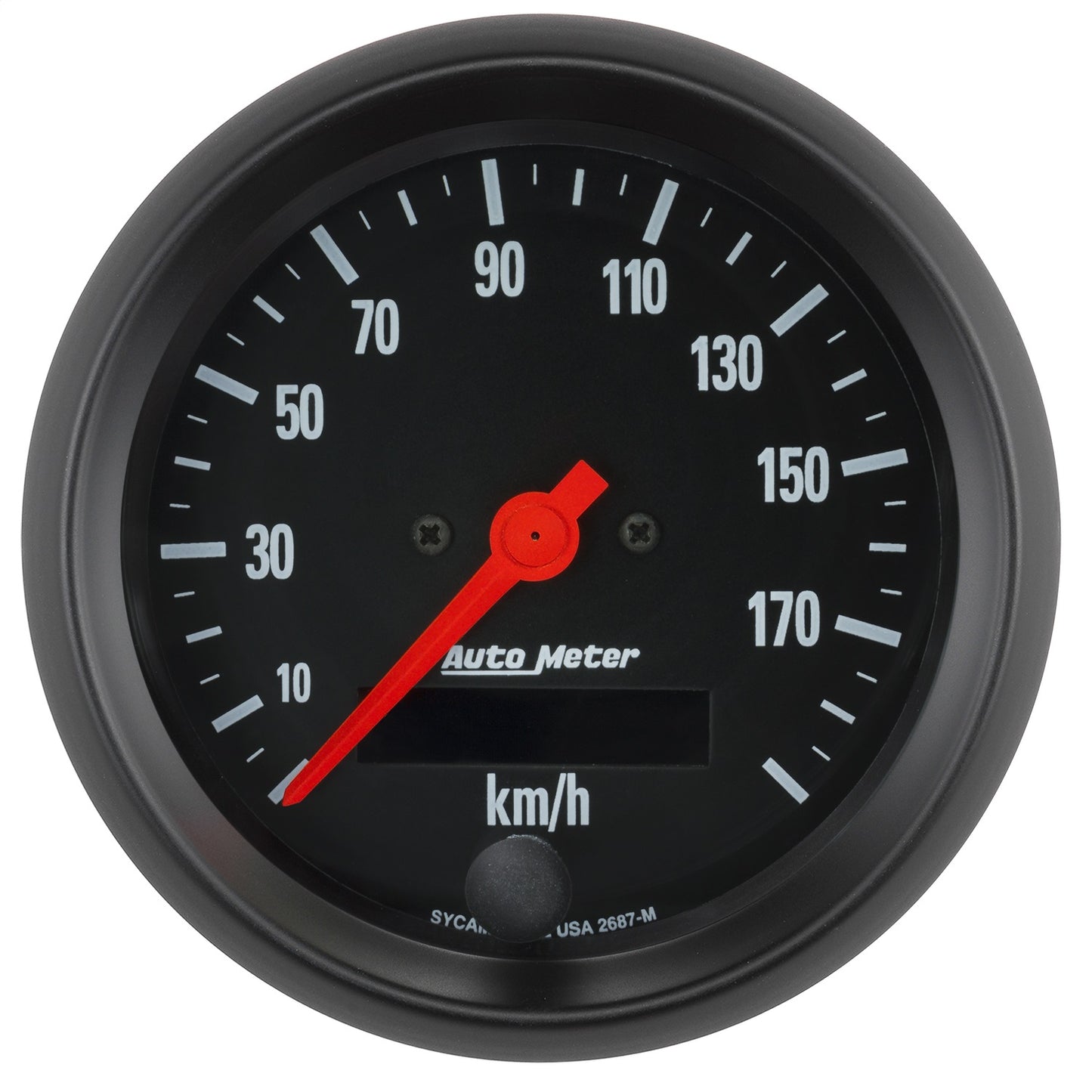 AutoMeter 3-3/8 in. SPEEDOMETER 0-190 KM/H Z-SERIES 2687-M