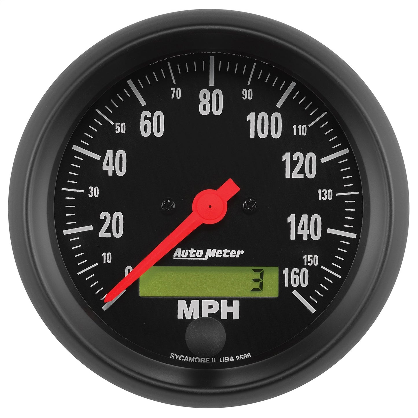 AutoMeter 3-3/8 in. SPEEDOMETER 0-160 MPH Z-SERIES 2688