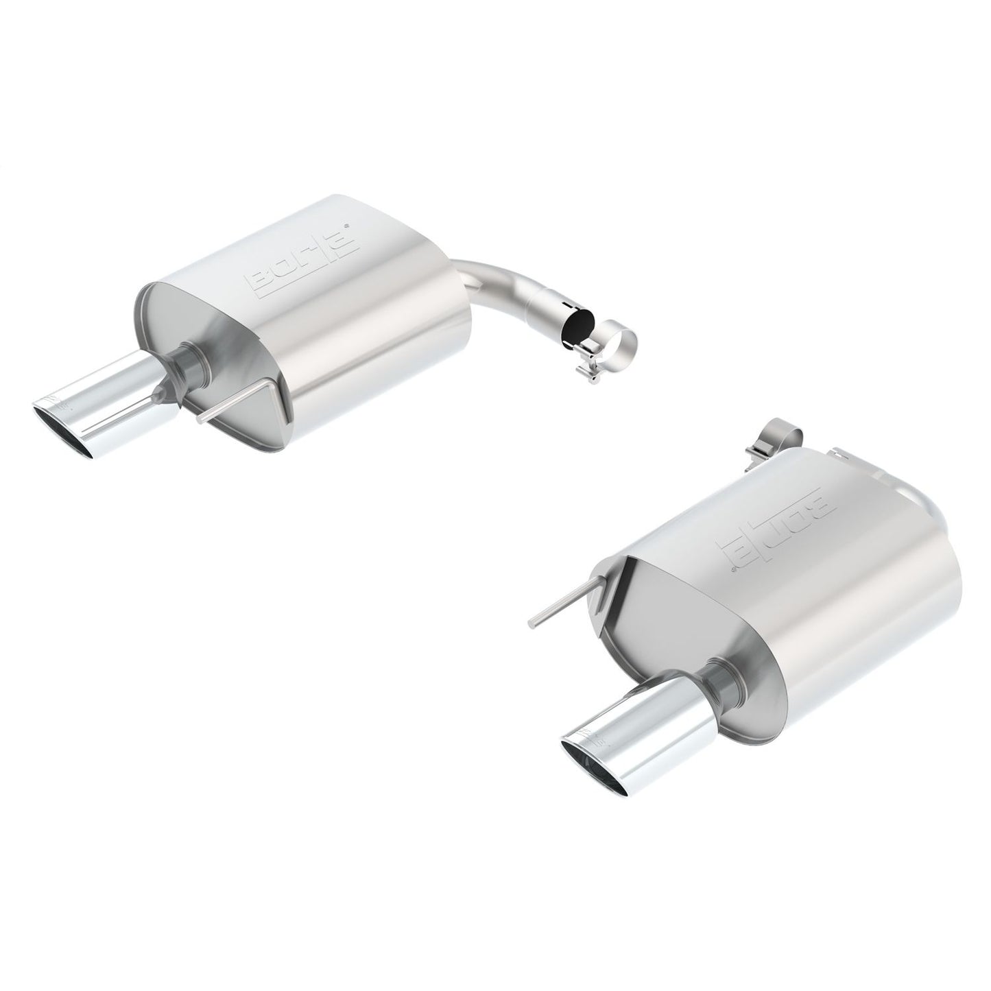 Borla 2015-2021 Ford Mustang 2.3L EcoBoost/ 3.7L V6 Axle-Back Exhaust System S-Type 11889
