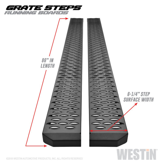 WESTIN Grate Steps Running Boards 27-74755